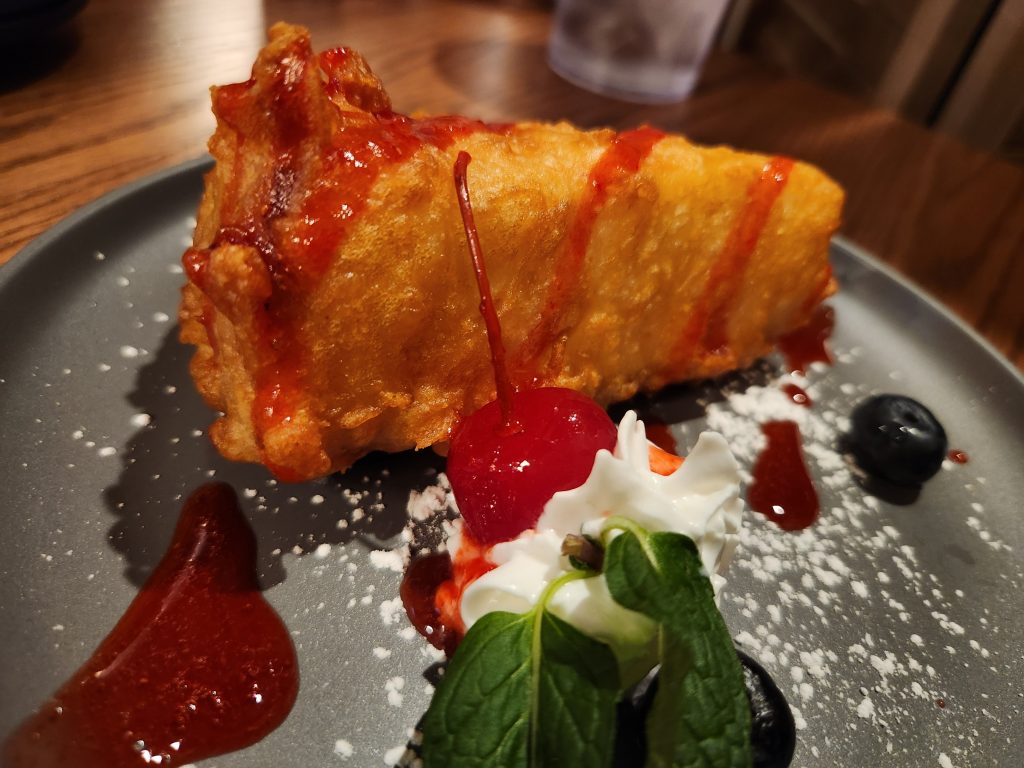 Oba Sushi Fried Cheesecake