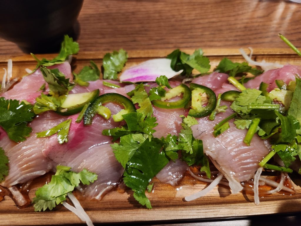 Oba Sushi Hamachi Jalapeno